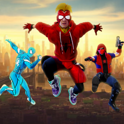 Hero Spider Iron Fight Ninja