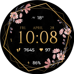 دانلود TVV Luxury Flowers Watch Face