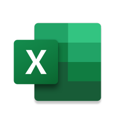 آیکون برنامه Microsoft Excel: Spreadsheets
