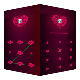 دانلود AppLock Theme Rose
