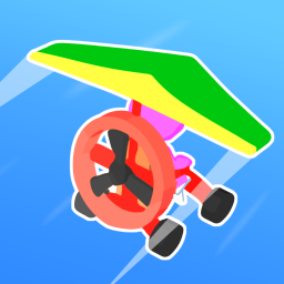 Road Glider - Flying Game
