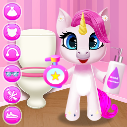 دانلود My Little Unicorn: Virtual Pet