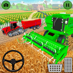 Indian Farming Tractor Game 3D