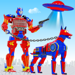 دانلود Police Dog Robot Car Transform