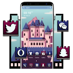 دانلود Castle Illustration Theme