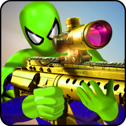 Superhero Shooting battle: Strange Spider Combat