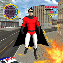 Flying Super Hero Vegas Rescue
