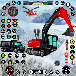 Real Snow Excavator Simulator