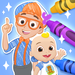 دانلود Coloring with Blippi & Friends