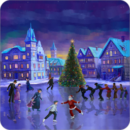 دانلود Christmas Rink Live Wallpaper