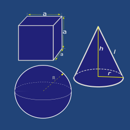 دانلود Volume calculator - 3D shapes