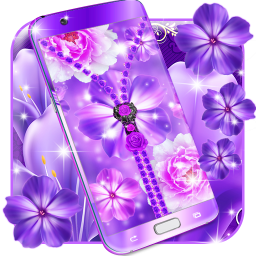 دانلود Violet zipper lock screen