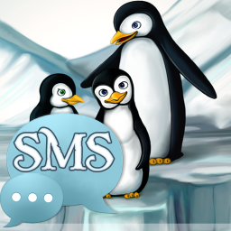 دانلود Penguins Theme GO SMS Pro