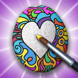 Rock Art - 3D Color by Number