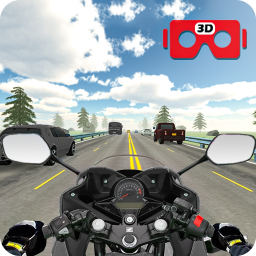 دانلود VR Highway Traffic Bike Racer