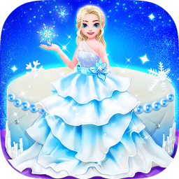 Icy Cake Desserts - Princess Ice Food