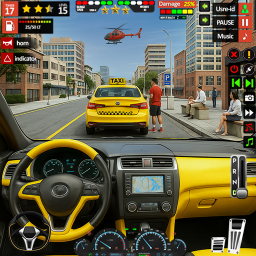 دانلود Car Driving Taxi Simulator