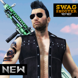 دانلود Swag Shooter - Online & Offline Battle Royale Game