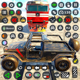 Train Car Crash Derby Game 3D