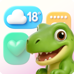 دانلود ‏‏‏‏‏والپیپر و ویجت - داینو