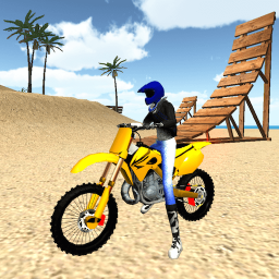 دانلود Motocross Beach Jumping 3D