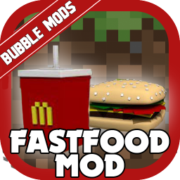 دانلود Fast Food Mod for Minecraft PE