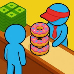 دانلود Donut Empire:Idle Tycoon Games