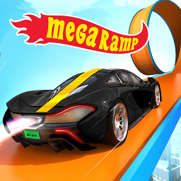 Mega Ramp Car Stunts: Crazy Car Racing Game