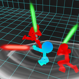 دانلود Stickman Neon Sword Fighting