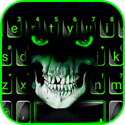 Green Horror Devil Keyboard