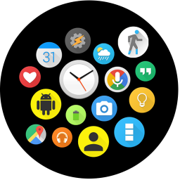 دانلود Bubble Cloud Wear OS Launcher