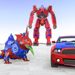 Lizard Robot Car Game: Dragon Robot Transform