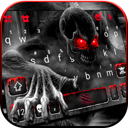 دانلود Zombie Monster Skull Keyboard Theme