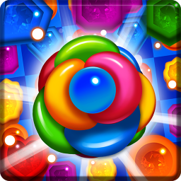 Jewel Royal Garden: Match 3 gem blast puzzle