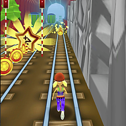 Subway Train Surfing Run Fun