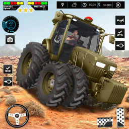 Farm Driving Tractor Games
