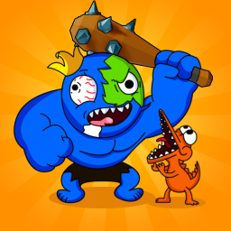 Smashers io: Blue Monster