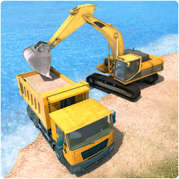 River Sand Excavator Simulator 2