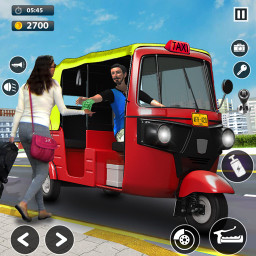 دانلود Tuk Tuk Rickshaw Games Taxi 3D