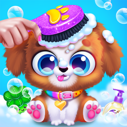 دانلود Newborn Puppy Mommy Dog Salon