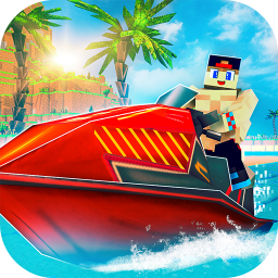 دانلود Jet Ski Craft: Crafting, Stunts & Jetski Games 3D