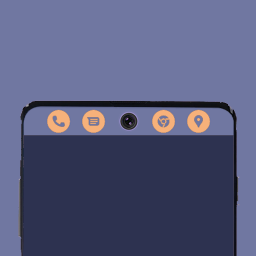 دانلود Notcha Second Minimal Launcher