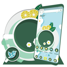 دانلود Green Lemon Tea Theme