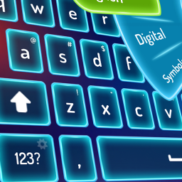 دانلود Simple Blue Keyboard