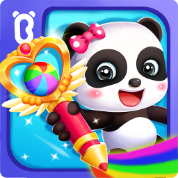 Baby Panda's Magic Paints