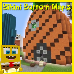 دانلود Bikini Bottom Mod for Minecraft PE