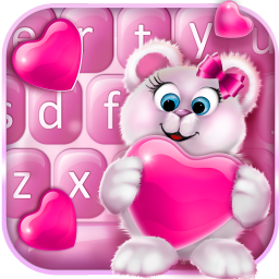 Sweet Pink Valentine Keyboard