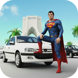 دانلود ‏ماشین بازی ابرقهرمان : سوپرمن