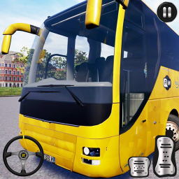 دانلود Usa Bus Simulator 2021 Coach Bus Driving Car Games