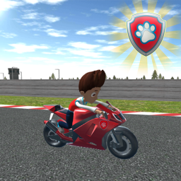 دانلود Paw Ryder Moto Patrol Race 3D